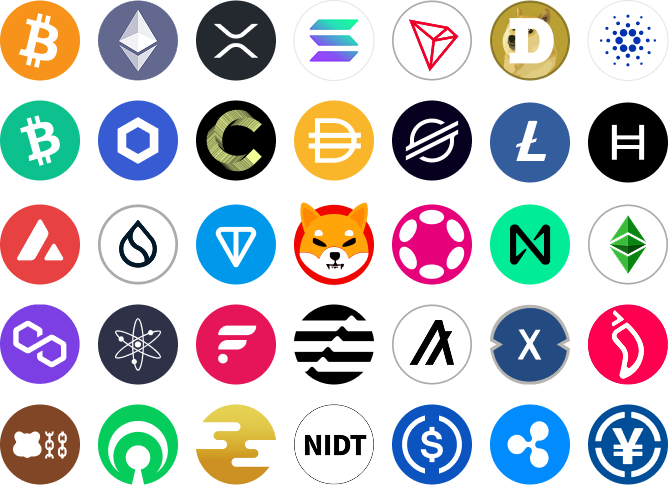 豊富な暗号資産（仮想通貨）のラインナップ